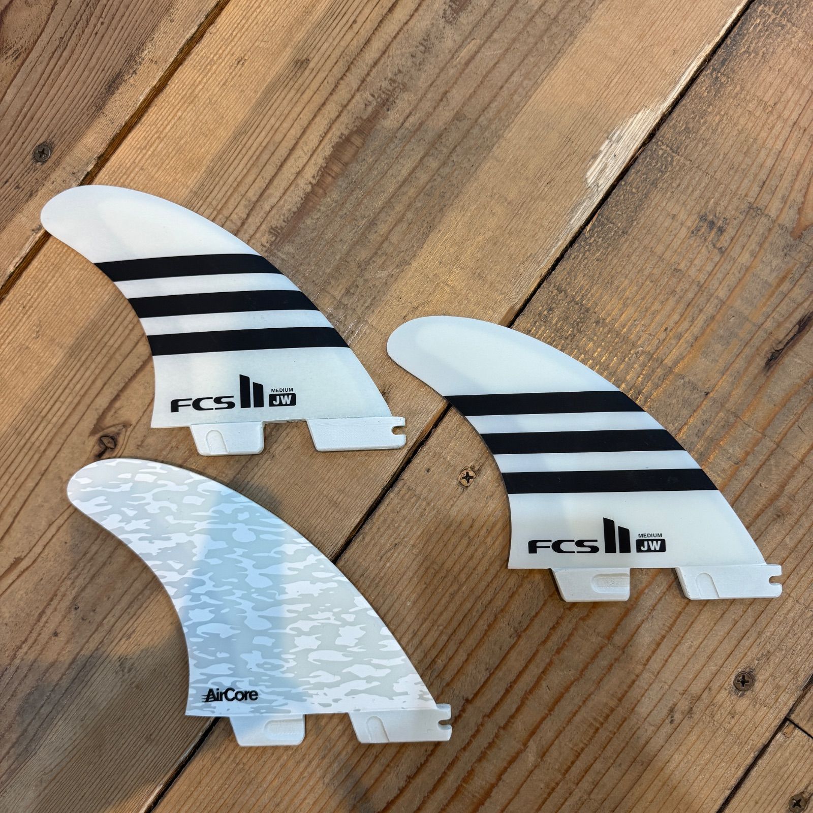 FCS2 FIN エフシーエス2フィン トライフィン JW - PC/Aircore WHITE