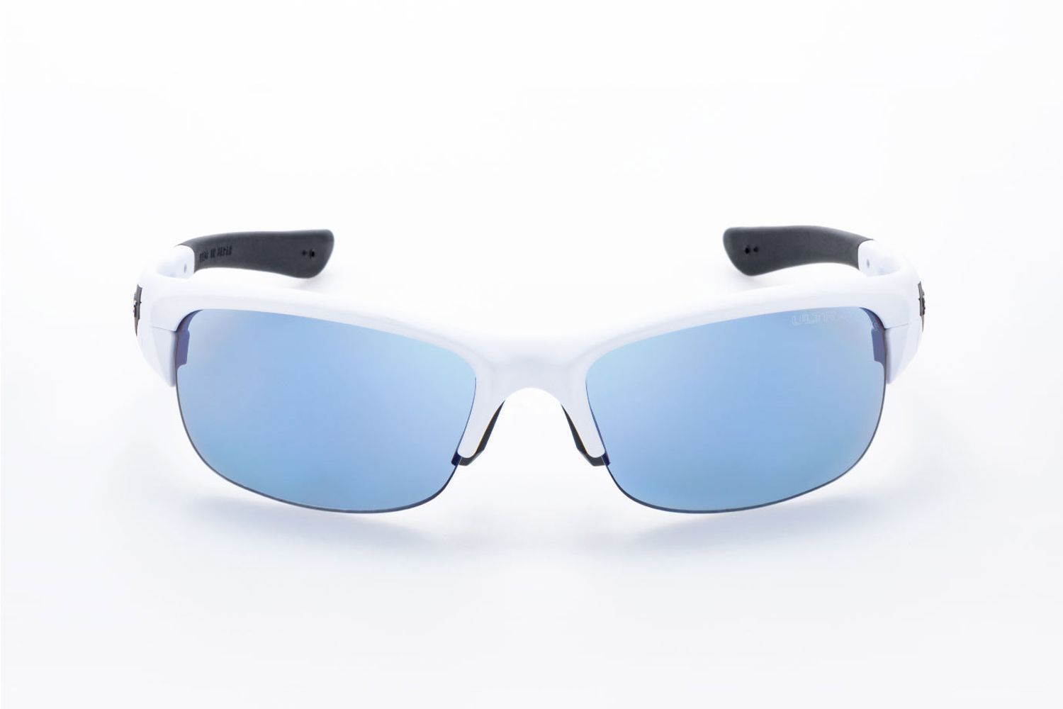 SWANS スポーツサングラス ホワイト/グレー ケース付き SWANS スポーツ