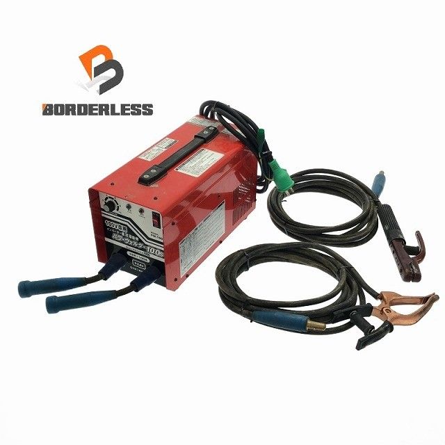 品 NICHIDO 100 V インバーター直流溶接機 パワーウェルダー100 S PW-100 アース ホルダー付 インバータ溶接機114930