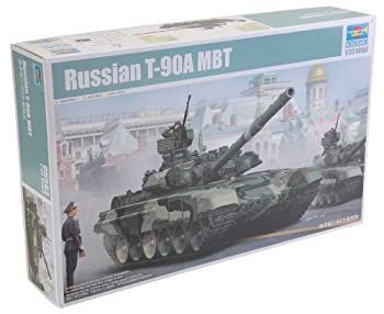 【-非常に良い】 トランペッター 1/35 ロシア連邦軍 T-90A主力戦車 ウラジミール砲塔 05562 プラモデル