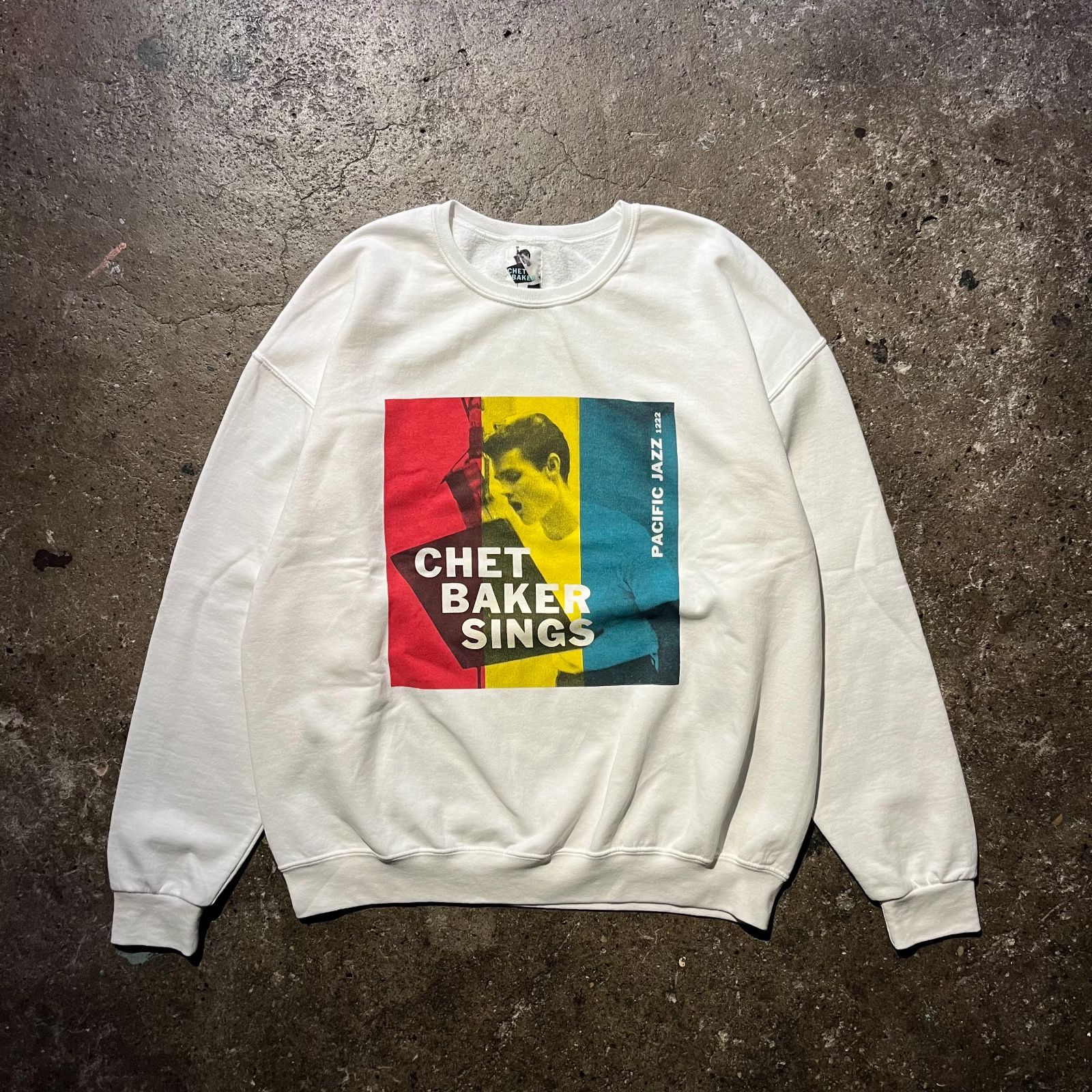 WACKOMARIA × CHET BAKER CREW NECK SWEAT SHIRT ワコマリア チェット