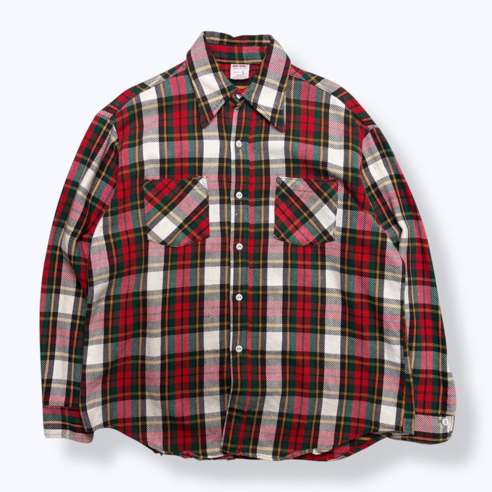 70s BIG MAC Heavy Flannel Shirts Made in USA 70年代 80年代 ビッグ