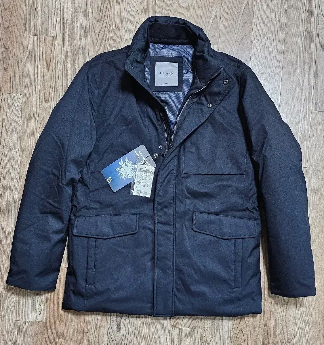 インディアン ダックダウン メンズ 텍부착된 です