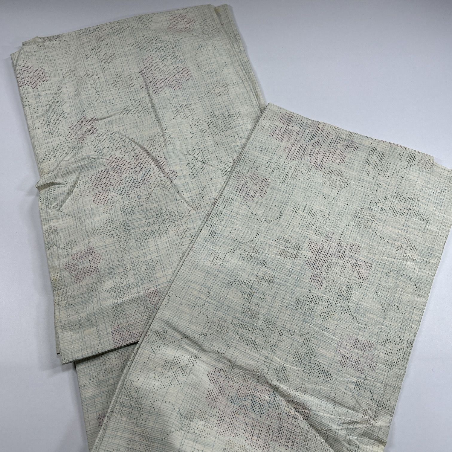 単衣 紬 6枚 正絹 着物まとめ売り 同梱購入歓迎 リメイク用 着付け練習