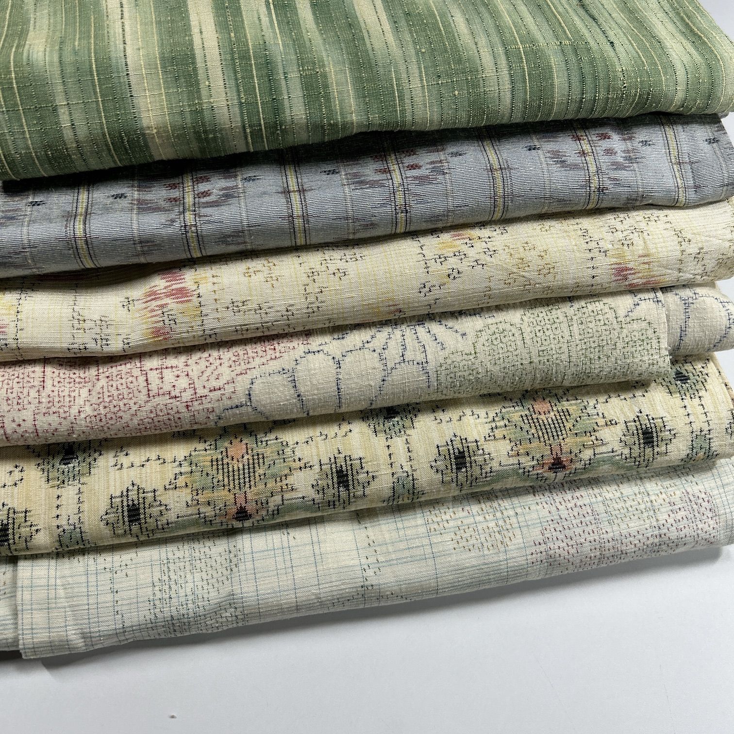 専用❣️G411☆送料込み❣️ 紬 着物 6枚 まとめ売り❣️ 単衣 紬 6枚 正絹 着物まとめ売り 同梱購入歓迎 リメイク用 着付け練習