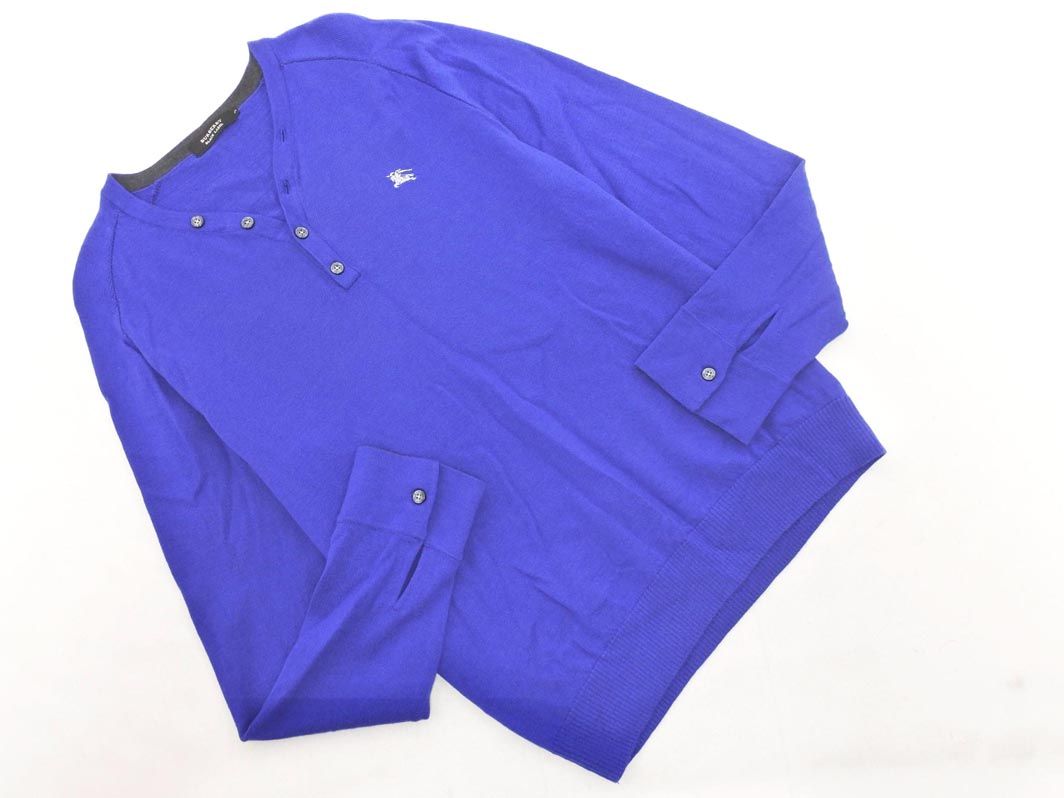 BURBERRY トップ バーバリー BLACK LABEL ブラックレーベル ウール100