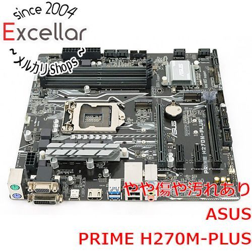 bn:3] ASUS製 MicroATXマザーボード PRIME H270M-PLUS LGA1151 いたみ