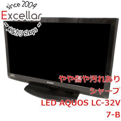 bn 13 SHARP 32型 液晶テレビ AQUOS LC 32 V 7 B ブラック リモコンなし