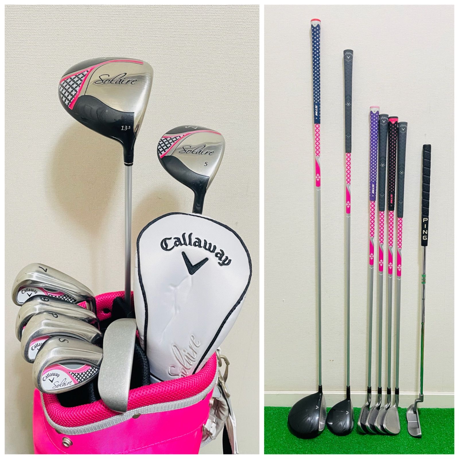 9414 Callaway SOLAIRE PING レディース ゴルフクラブ キャロウェイ