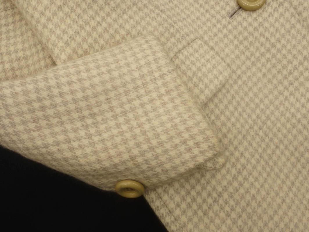 Christian Dior クリスチャンディオール ウール100% 千鳥柄 テーラード