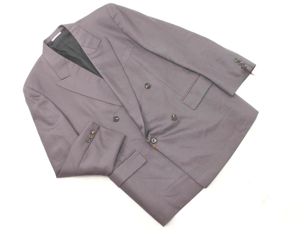 Roberta di Camerino ロベルタディカメリーノ セットアップ ジャケット パンツ スーツ size 96 AB 5|グレー ◎メンズ