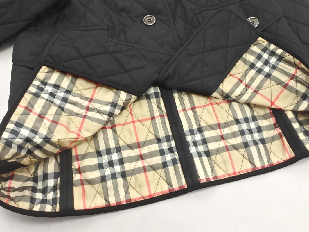 BURBERRY バーバリー キルティング コート size38/黒 ◇□◎レディース