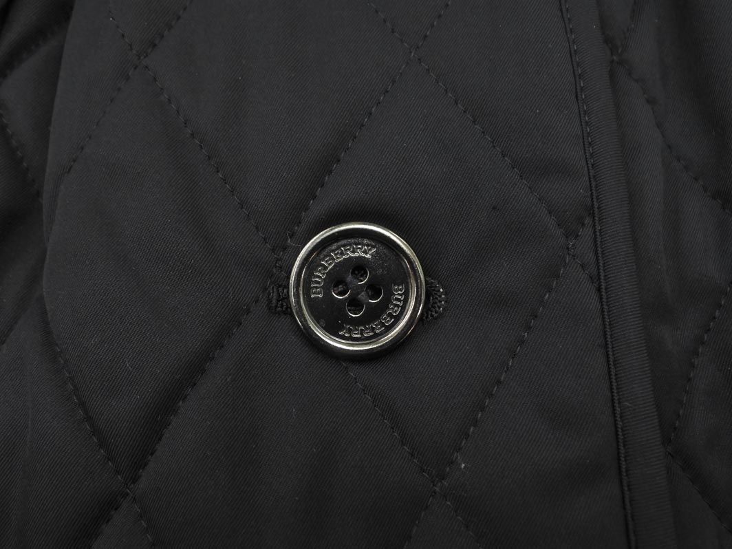 BURBERRY バーバリー キルティング コート size38/黒 ◇□◎レディース