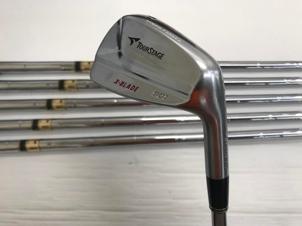 ブリヂストン ツアーステージ X-BLADE 901 ダイナミックゴールド S 200フレックス アイアンセット 最短