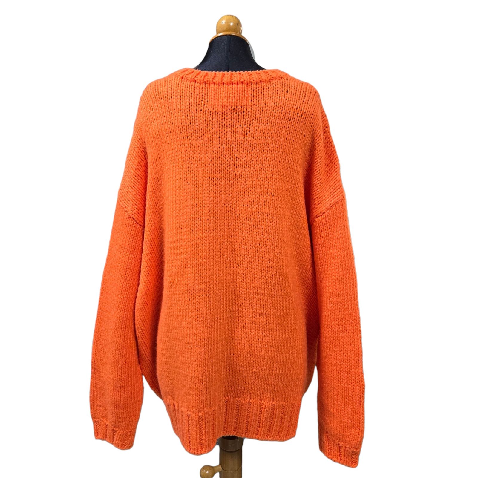 ◇amok アモク BANANA KNIT バナナニット オレンジ バナナ柄 222032 