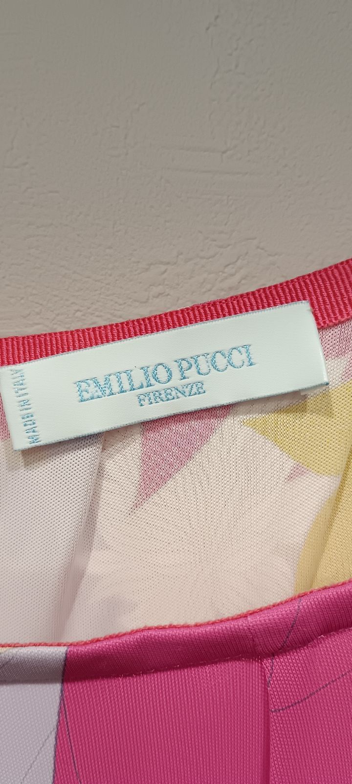  速達 EMILIO PUCCI エミリオプッチ レーヨン キャミソールワンピース キャミワンピース ロングワンピース