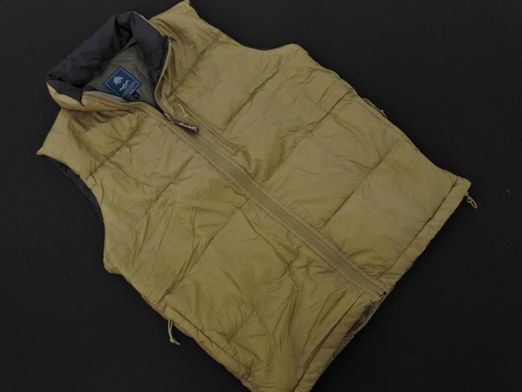 Whole Earth ホールアース ダウンベスト sizeL/ベージュ  メンズ