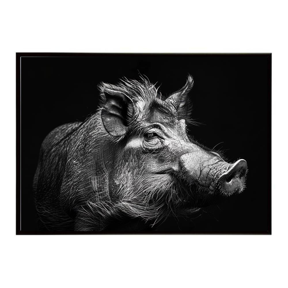 B1サイズ（約73x103cm）】【lh-poster-7027】Warthog イボイノシシ