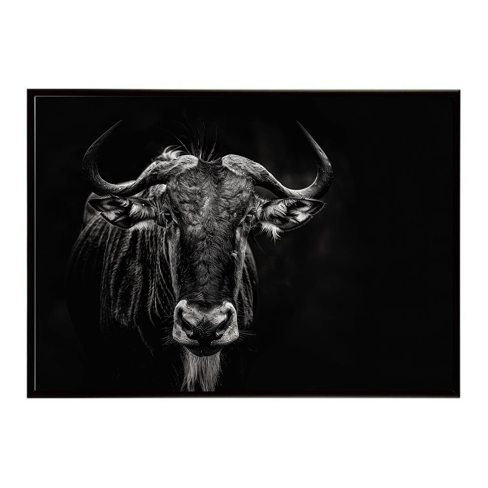 写真　1枚 A2サイズ（約42x59cm）】【lh-poster-7028】Wildebeest ヌー ヌー