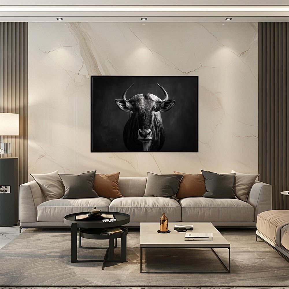 A1サイズ（約59x84cm）】【lh-poster-7037】Wildebeest ヌー ヌー