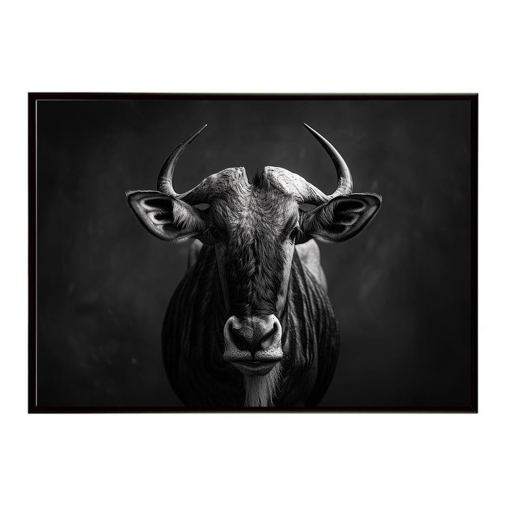 プロフィールご覧ください。 B4サイズ（約25x36cm）】【lh-poster-7037】Wildebeest ヌー ヌー