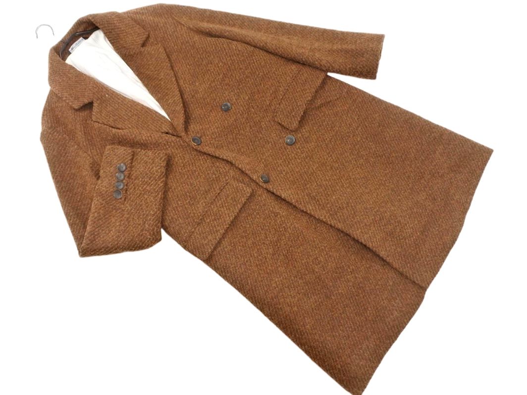 ZARA ザラ ウール混 コート オンライン sizeXL/茶 ◇□ メンズ