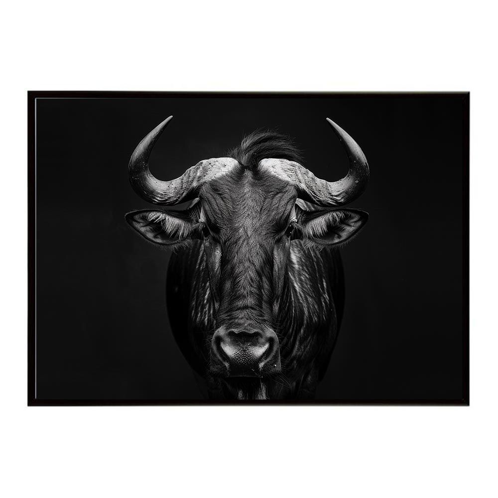 A2サイズ（約42x59cm）】【lh-poster-7039】Wildebeest ヌー ヌー