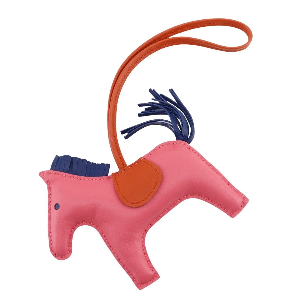 HERMES エルメス ロデオチャームMM ×アニューミロ ローズアザレ ブルードマルド ポルナリン レディース チャーム