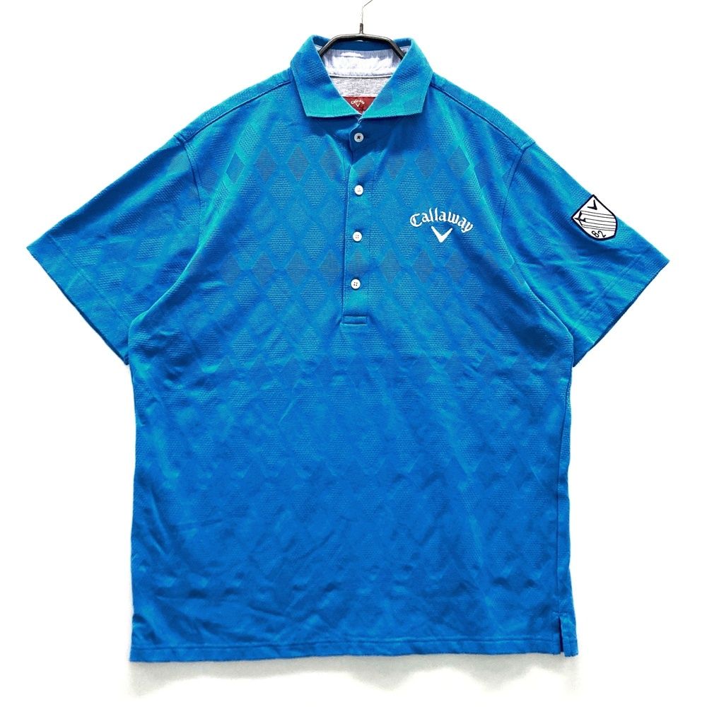 サイズ：LL CALLAWAY キャロウェイ レッドレーベル 半袖ポロシャツ