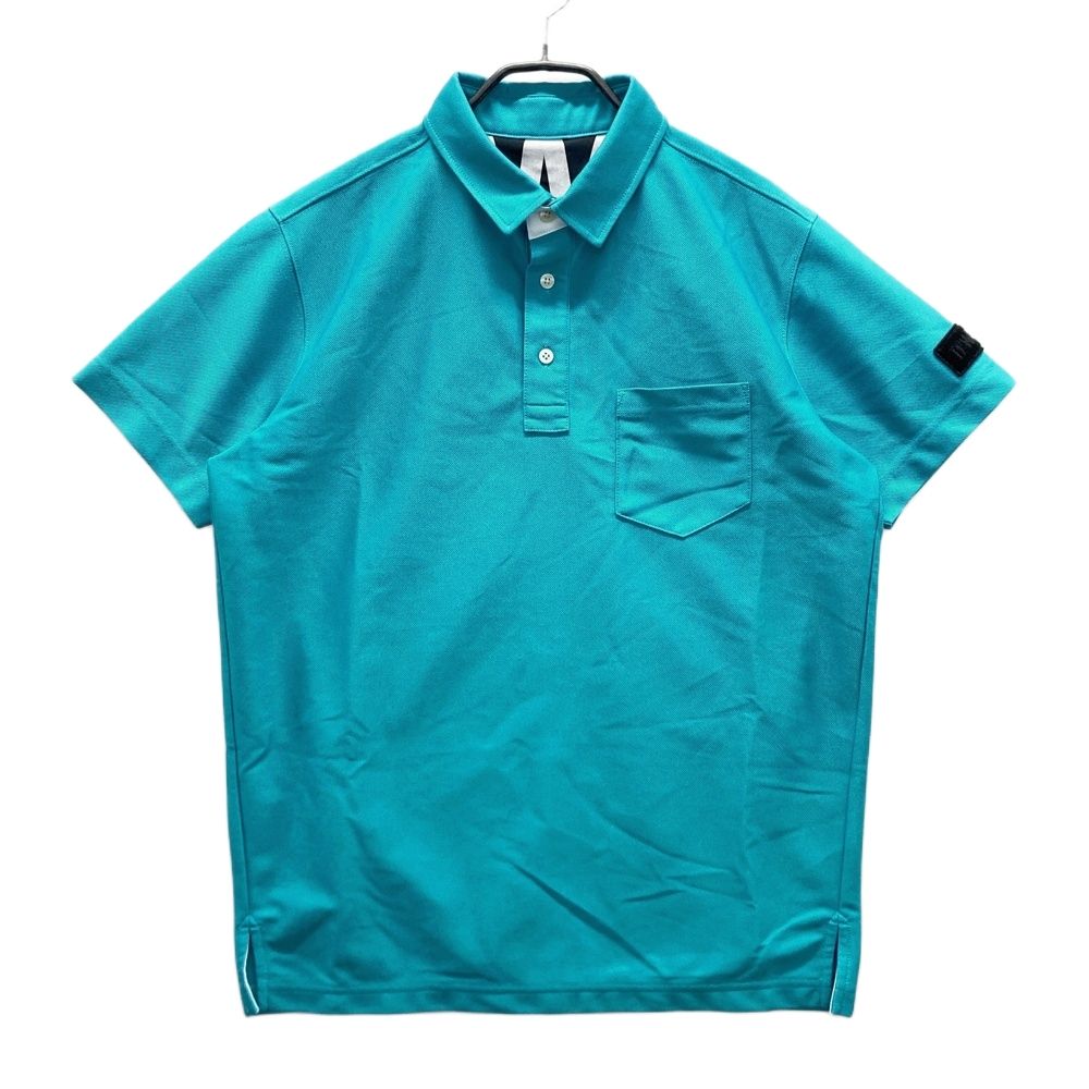 サイズ 5 TFW 49 ティーエフダブリューフォーティーナイン 半袖ポロシャツ ブルー系 ゴルフウェア メンズ ストスト