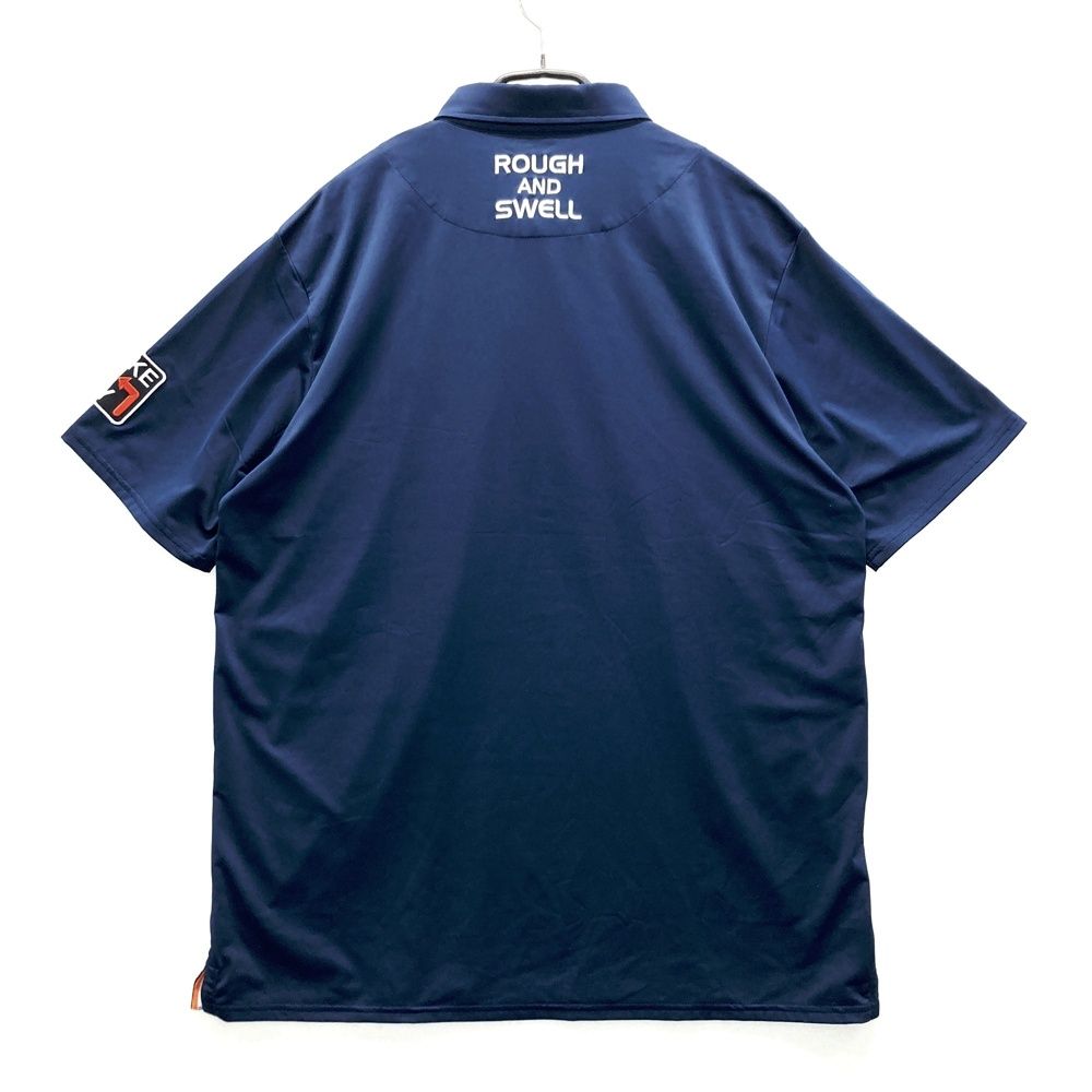 サイズ：XL ROUGH&SWELL ラフアンドスウェル 半袖ポロシャツ ボタン