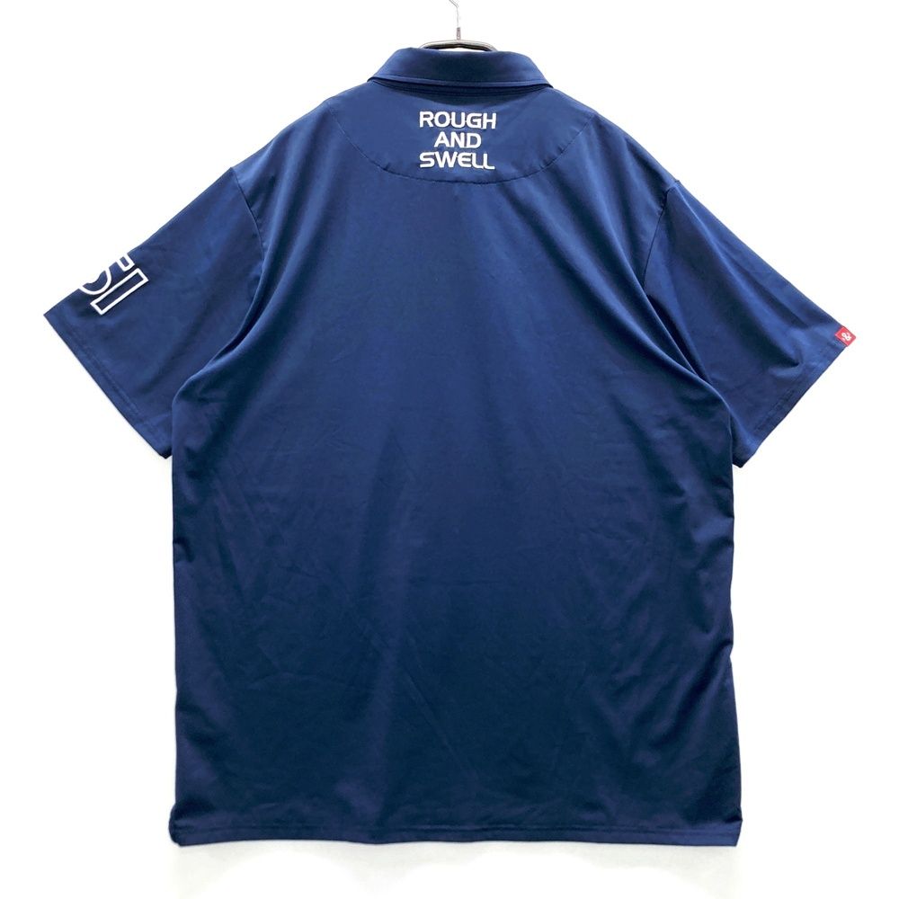 サイズ：XL ROUGH&SWELL ラフアンドスウェル 半袖ポロシャツ ボタン