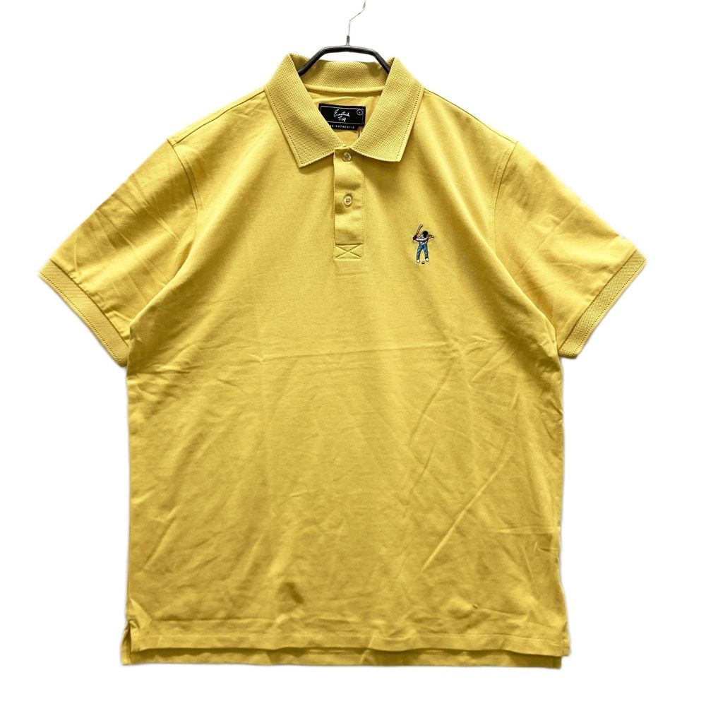サイズ L イーストサイドゴルフ 半袖ポロシャツ イエロー系 ゴルフウェア メンズ ストスト