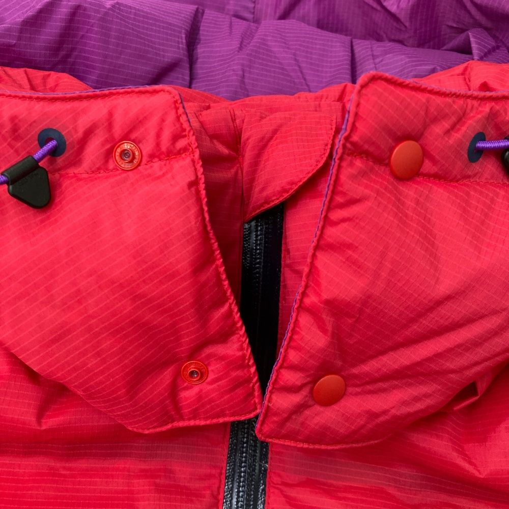 サイズ：5 PEARLY GATES パーリーゲイツ 2WAY ダウンジャケット レッド