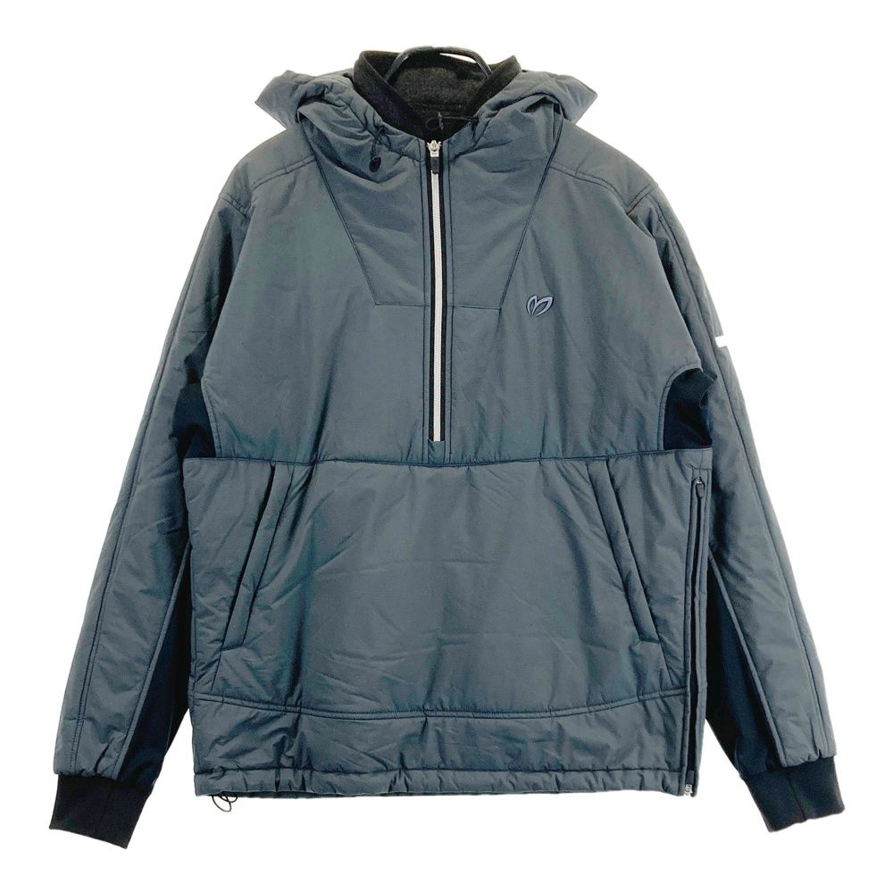 サイズ 5 MASTER BUNNY EDITION マスターバニーエディション ハーフジップ 蓄熱 中綿ジャケット グレー系 ゴルフウェア メンズ ストスト