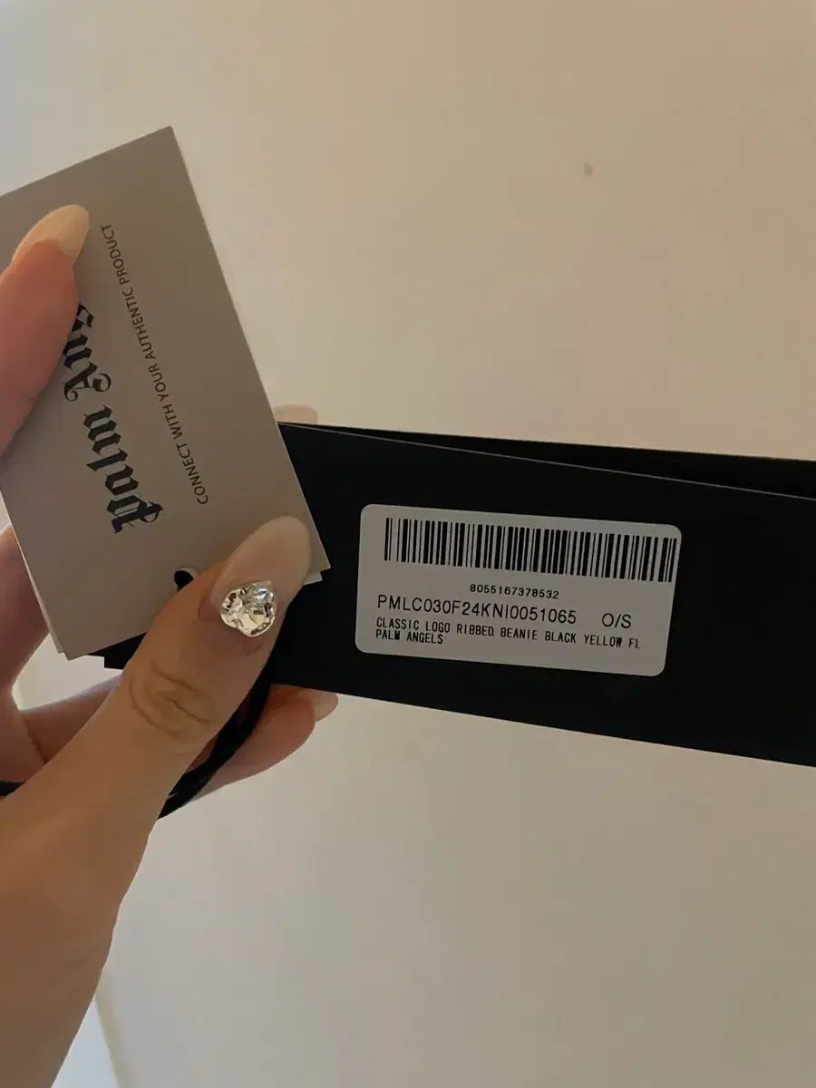 Palm Angels ブラック ビーニー