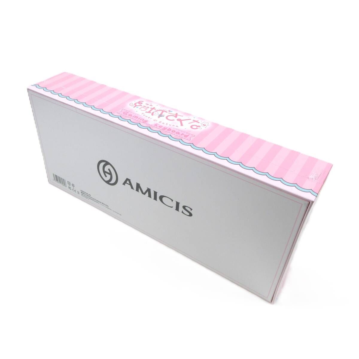 新品・未開封】結城さくな × AMICIS ゲーミングキーボード 80HE 日本語