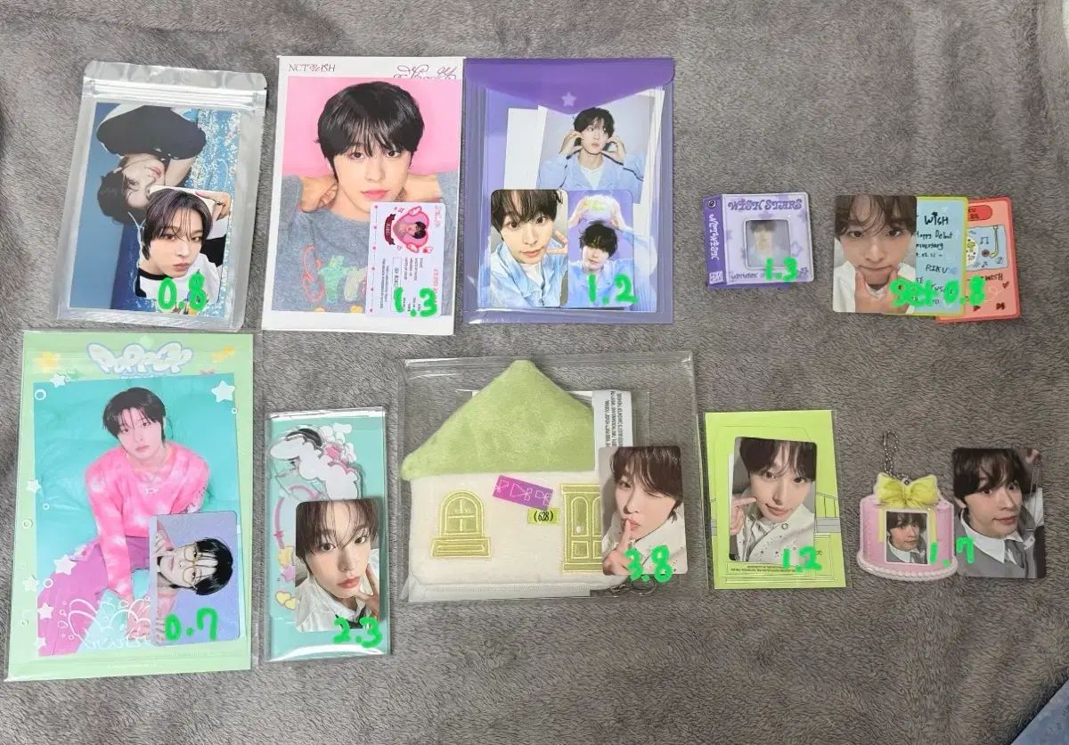 NCT WISH リク ウィチュー クッション トレカ 含む