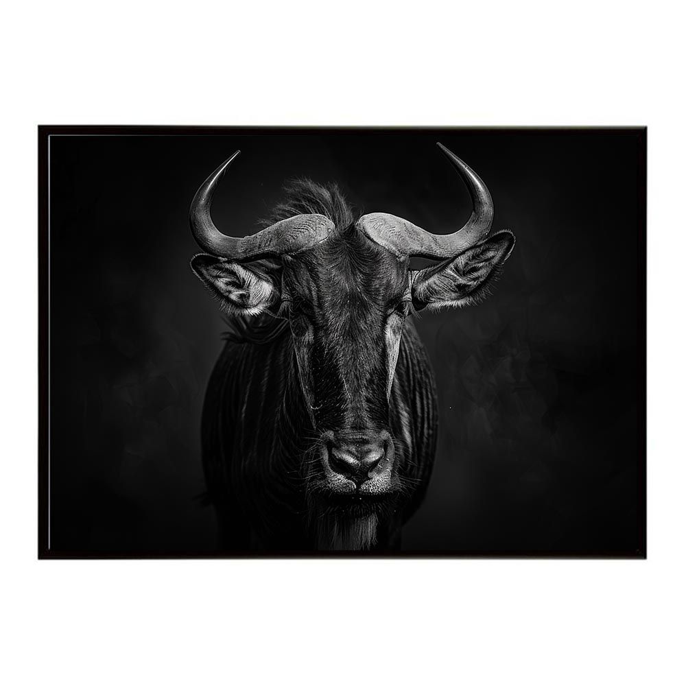 A3サイズ（約30×42cm）】【lh-poster-7067】Wildebeest ヌー ヌー