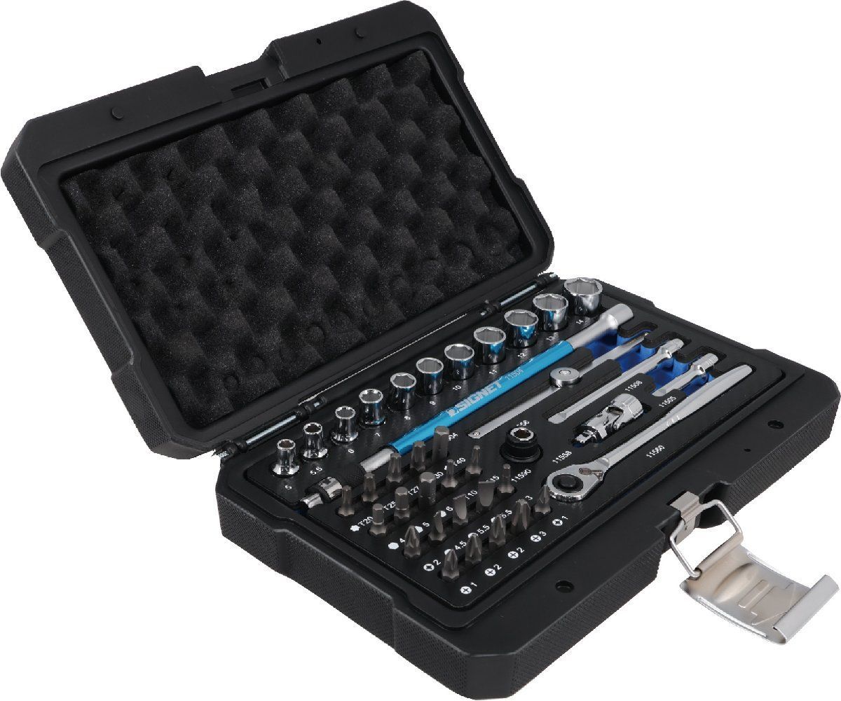 シグネット SIGNET 11722 1 4 DR 38 PC ソケット＆ビットセット 6角 品番 自動車 バイク 整備 工場 DIY 車 ラチェット ソケット