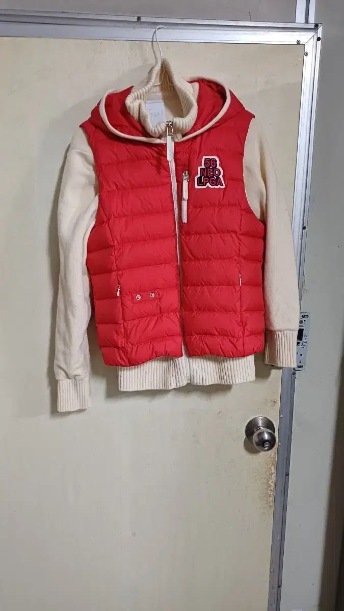 エルケーレディースダウン防風ゴルフウェア90サイズ