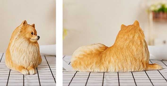  オブジェ ポメラニアン 装飾 オーナメント アート おしゃれ かわいい インテリア 雑貨 リビングルーム ダイニングルーム ギフト プレゼント ジュエリーボックス 置物 インテリア小物