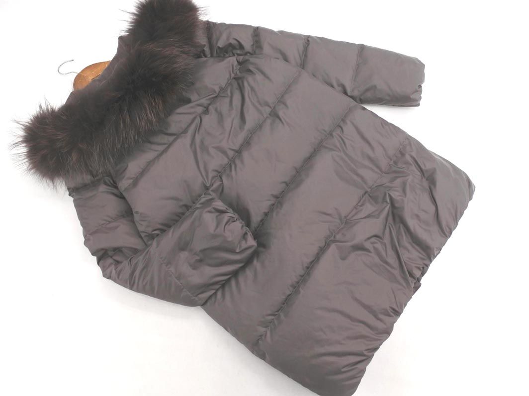 nano universe ナノユニバース 西川ダウン ラクーンファー ダウン