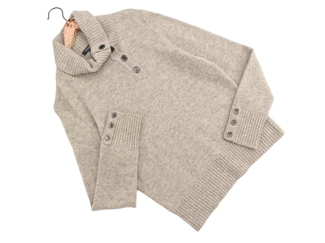 BURBERRY バーバリー LONDON カシミヤ混 ニット セーター size2/グレー