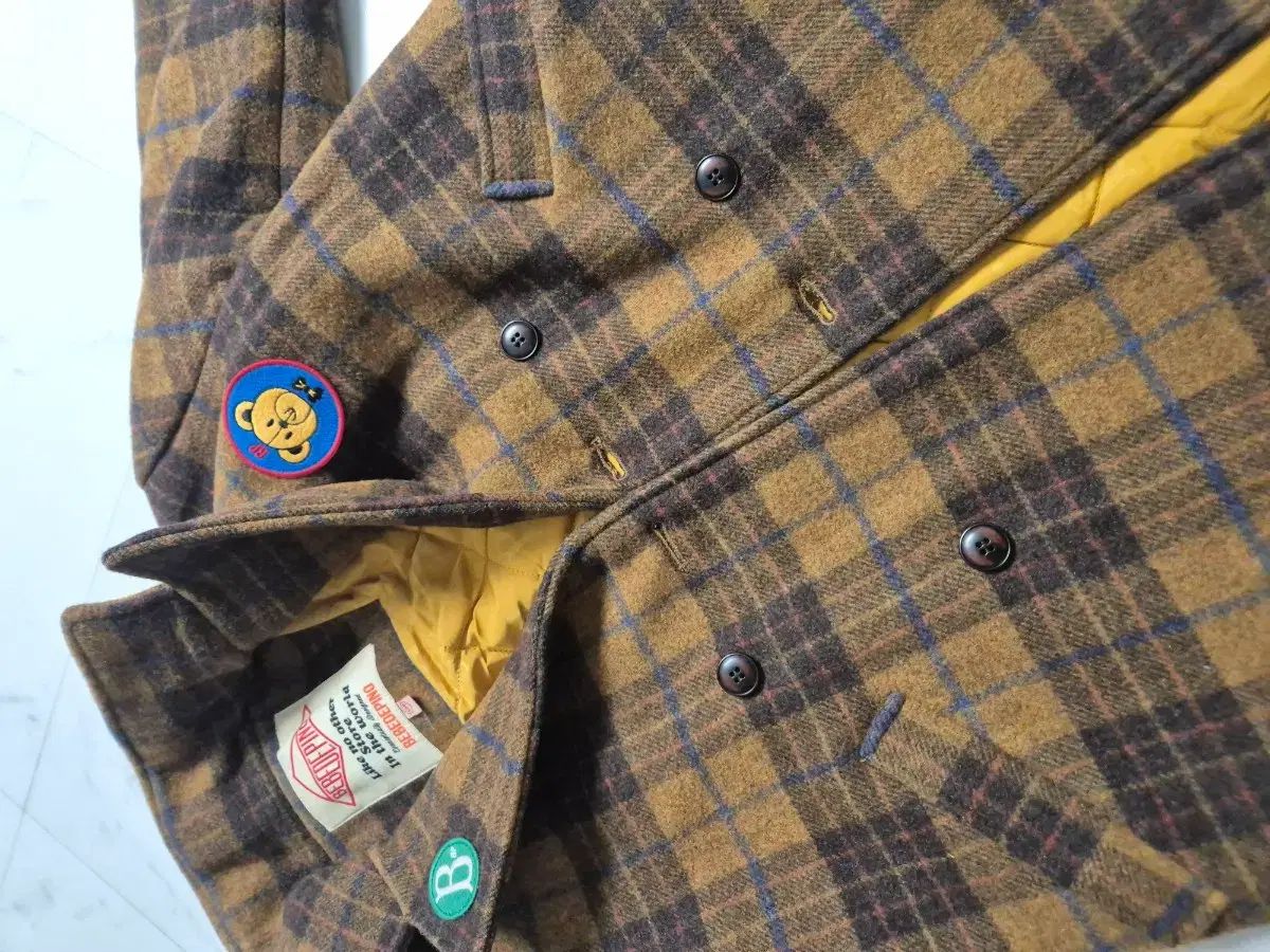 ベベデピノ チェックコート