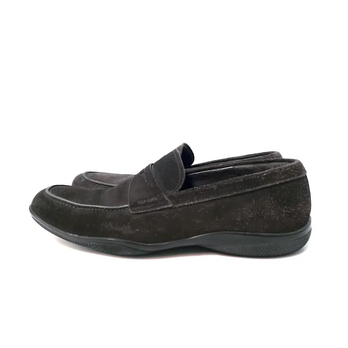 PRADA(プラダ) ⁄ タッセルローファー⁄UK9⁄NVY⁄スウェード | 中古品の UK9