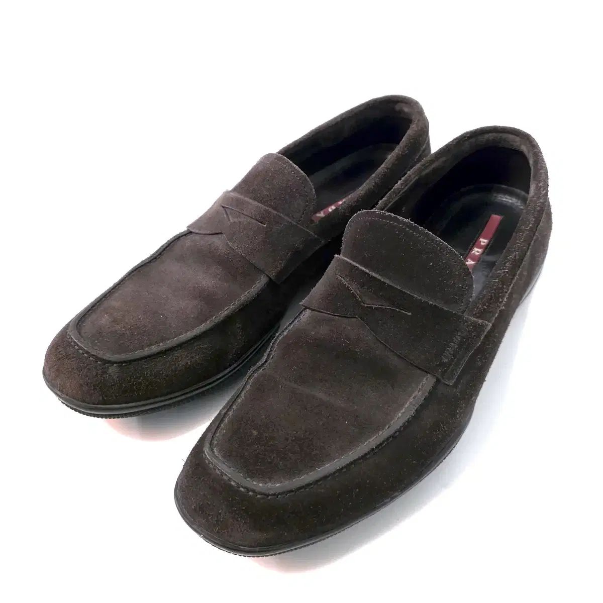 PRADA(プラダ) ⁄ タッセルローファー⁄UK9⁄NVY⁄スウェード | 中古品の UK9