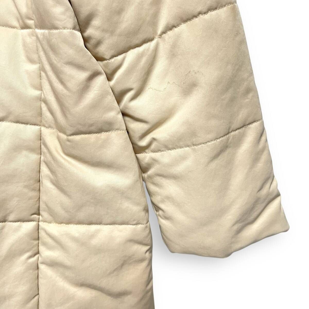 M25125/ familiar ファミリア 脱着可能フード 中綿 ファー ジャケット