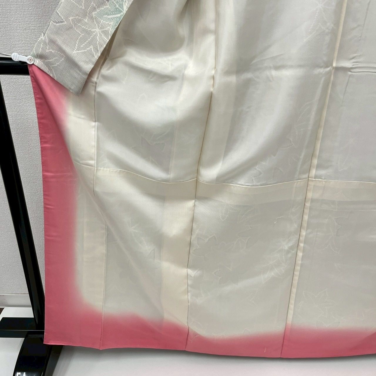 亀甲に紅葉 正絹