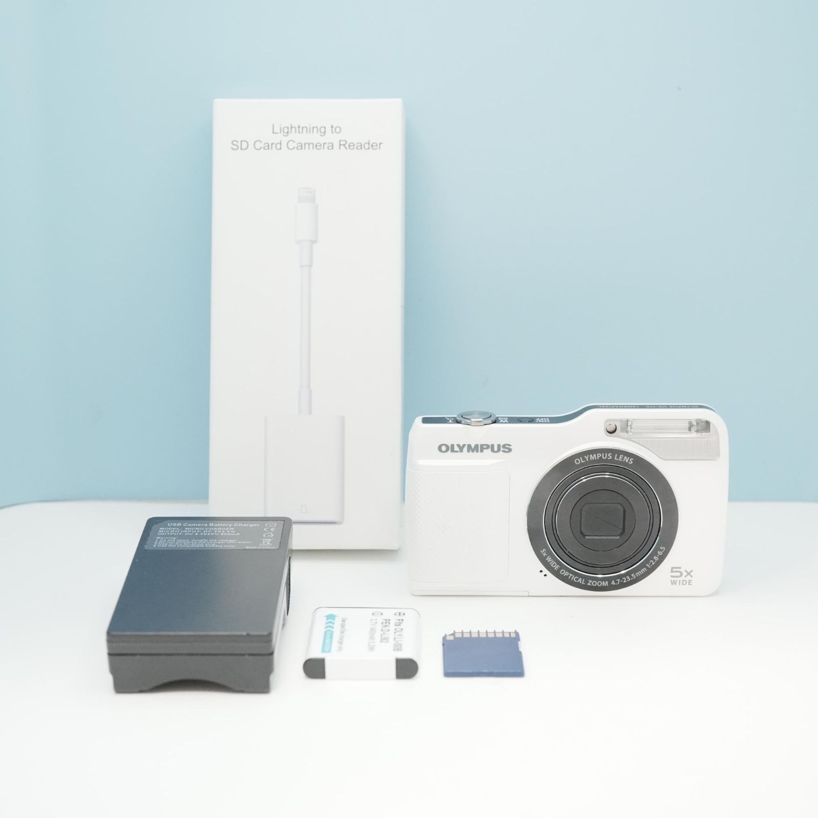 OLYMPUS VG-170 デジカメ スマホ転送OK フルセット 美品 a5549 - メルカリ